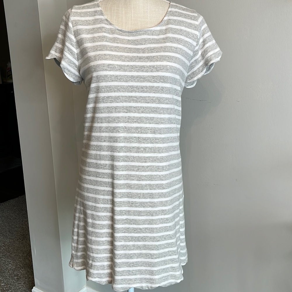 CRESCENT STRIPED DRESS